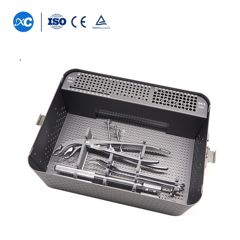 Competitive Price Lower Limb Large Fragment Trauma Plate Orthopedic Surgical Instrument Set