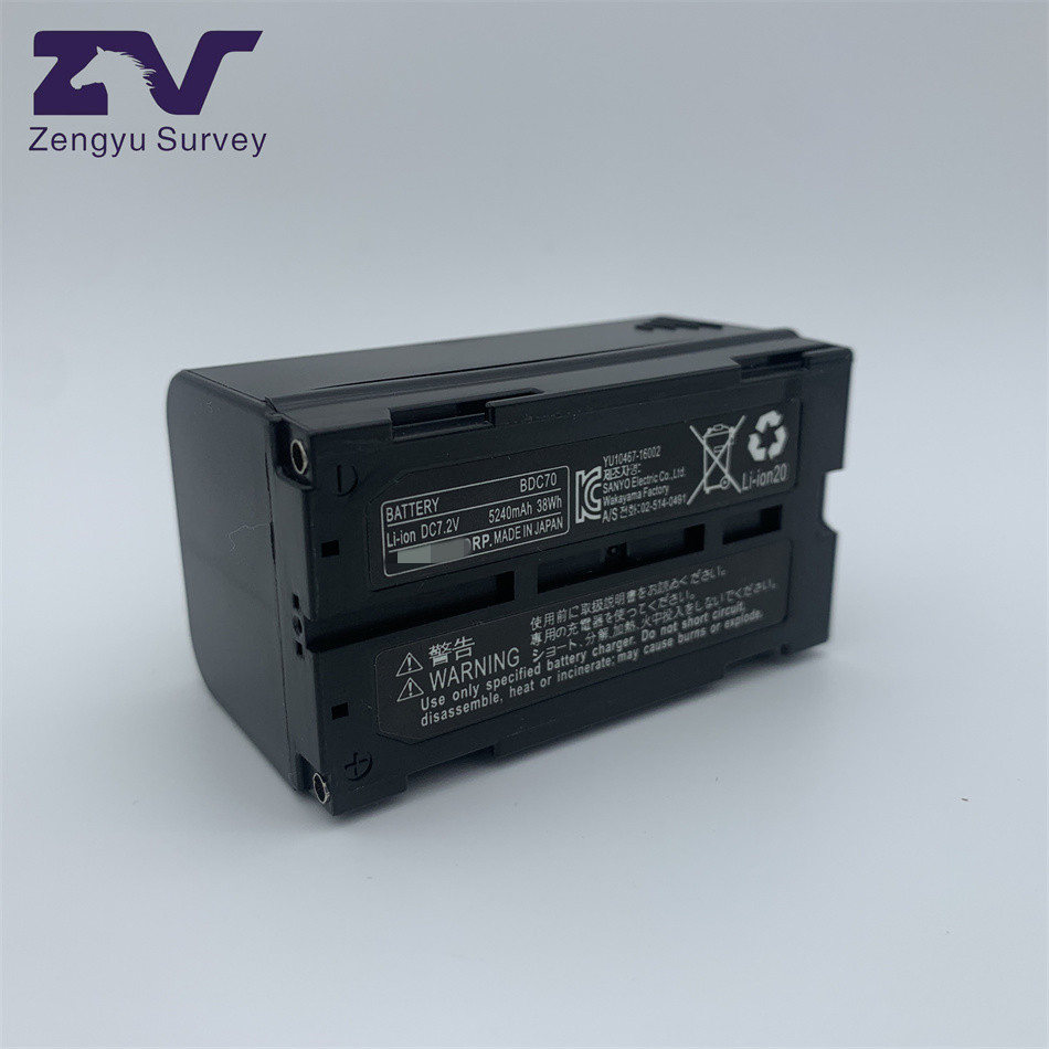 Zengyu Replacement Bdc70 5240mAh Li Ion Battery for Top Con Sok KIA Total Stations