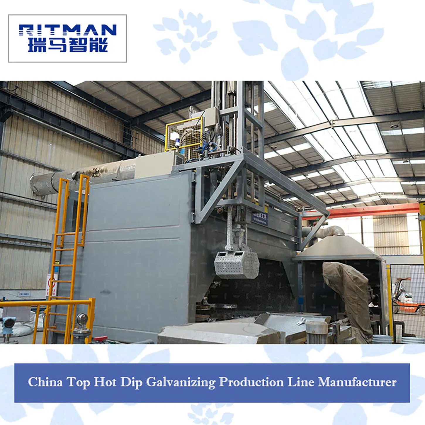 Automated Hot Zinc Plating System for Small Metal Parts