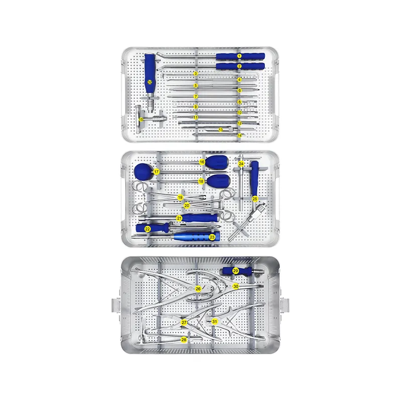 Spine Posterior Cervical Screw Instrument Set