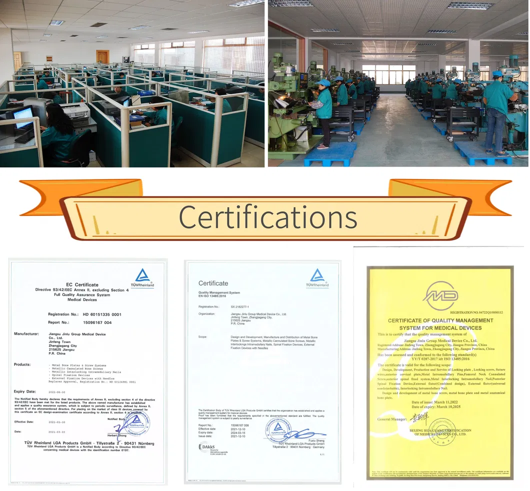 Medical Certification CE ISO