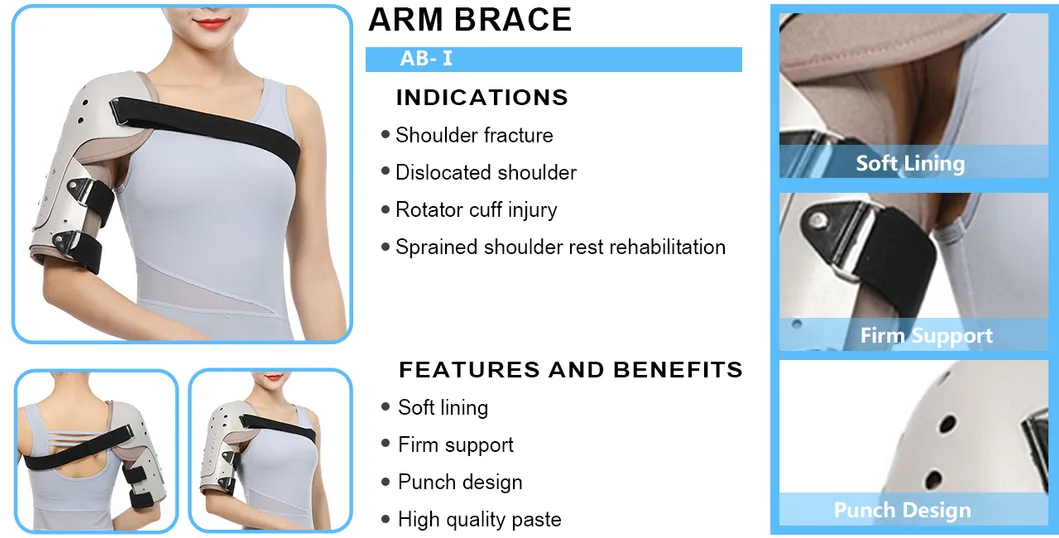 Shoulder Immobilizer for Tear Fracture Recovery