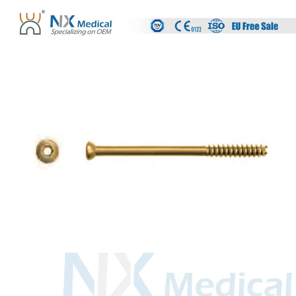 Nx Medical Orthopedic Implant Cannulated Screw for Trauma Fixation