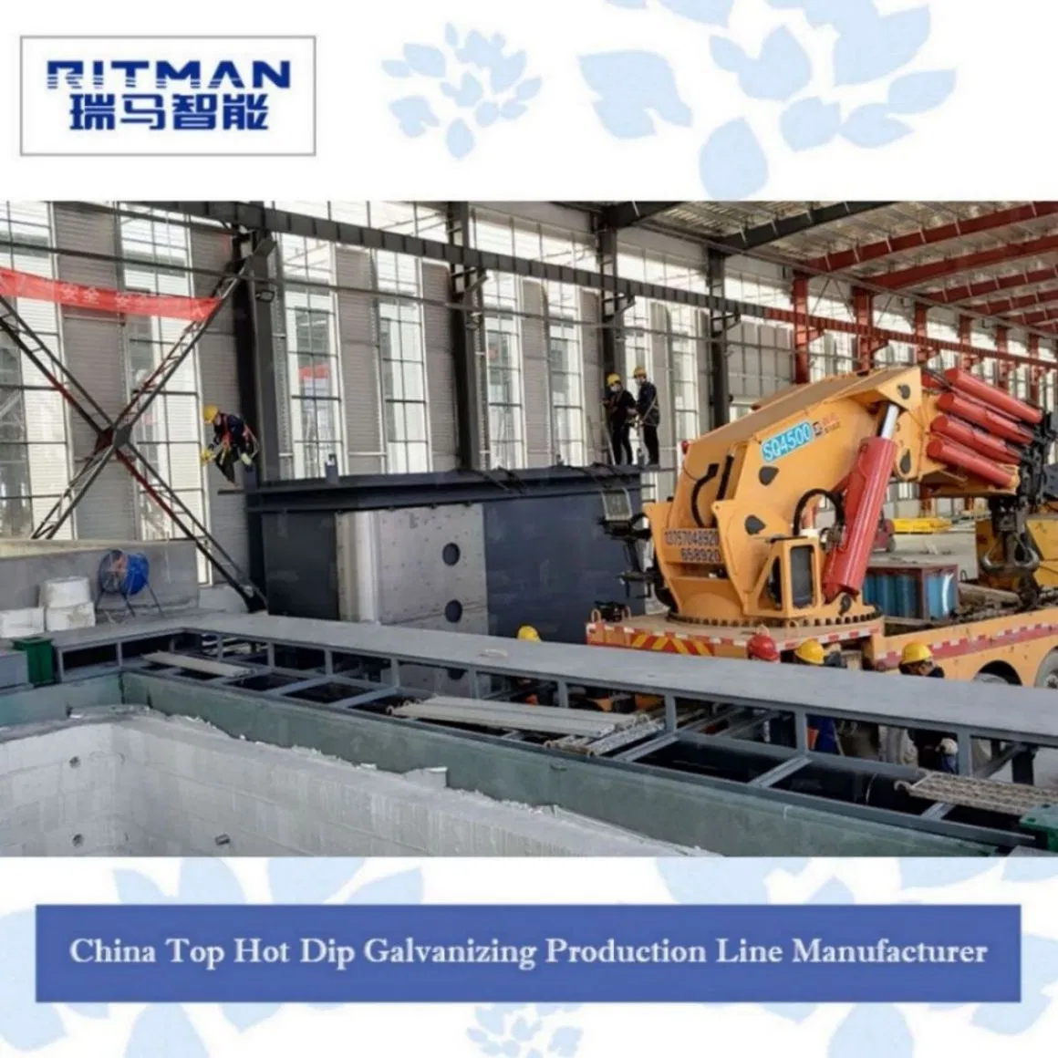 Rack Plating System for Oversized or Intricate Components / Precision Rack Galvanizing for Large and Complex Shapes