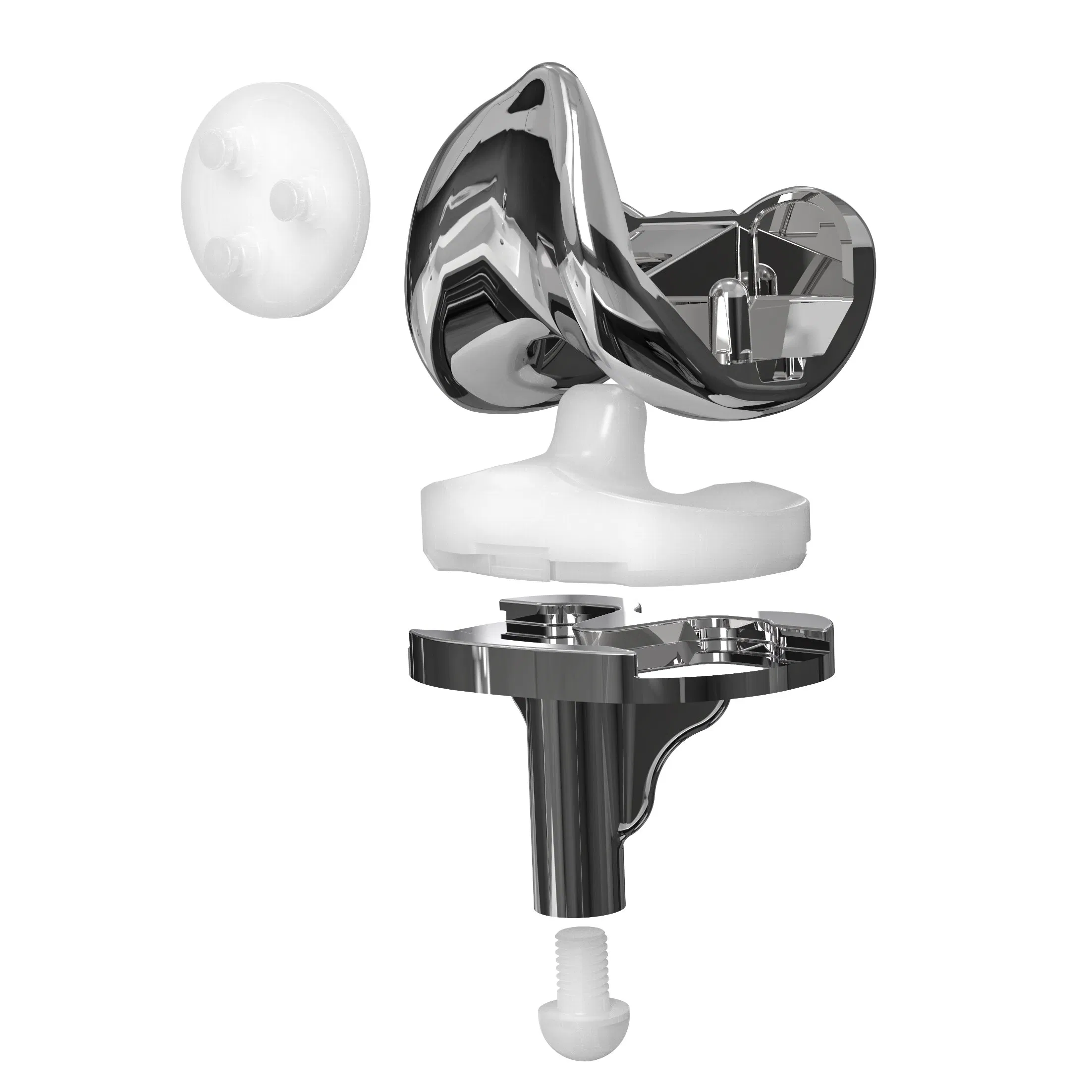 Canwell Orthopedic Implant Arthroplasty Artificial Knee Joint Cocrmo Alloy Total Knee Replacement