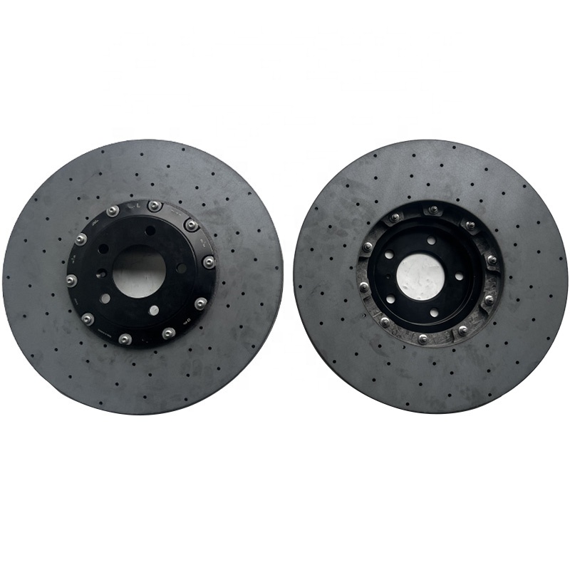 RBITAR Carbon Ceramic Rotors Front Axle for Urus Brake Discs Set 4M0615301AK New