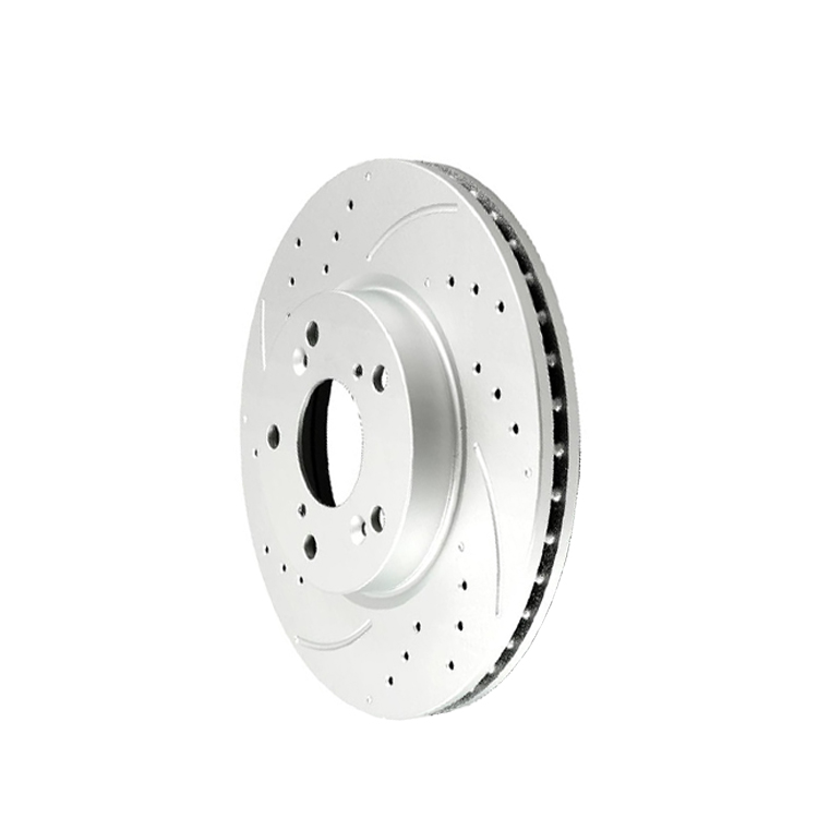 High Quality Geomet Coated Slotted Car Brake Disc 31257 for Honda Accord Coupe Wagon Edix Vezel