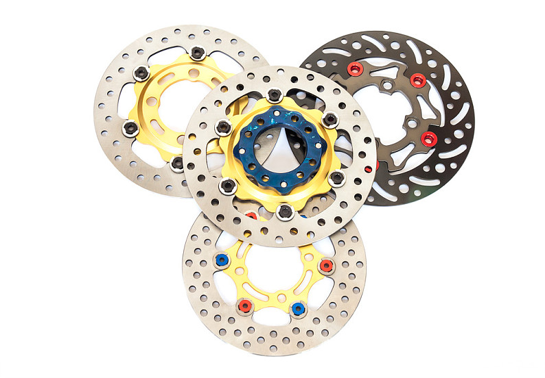 Motorcycle Brake Disc Detail