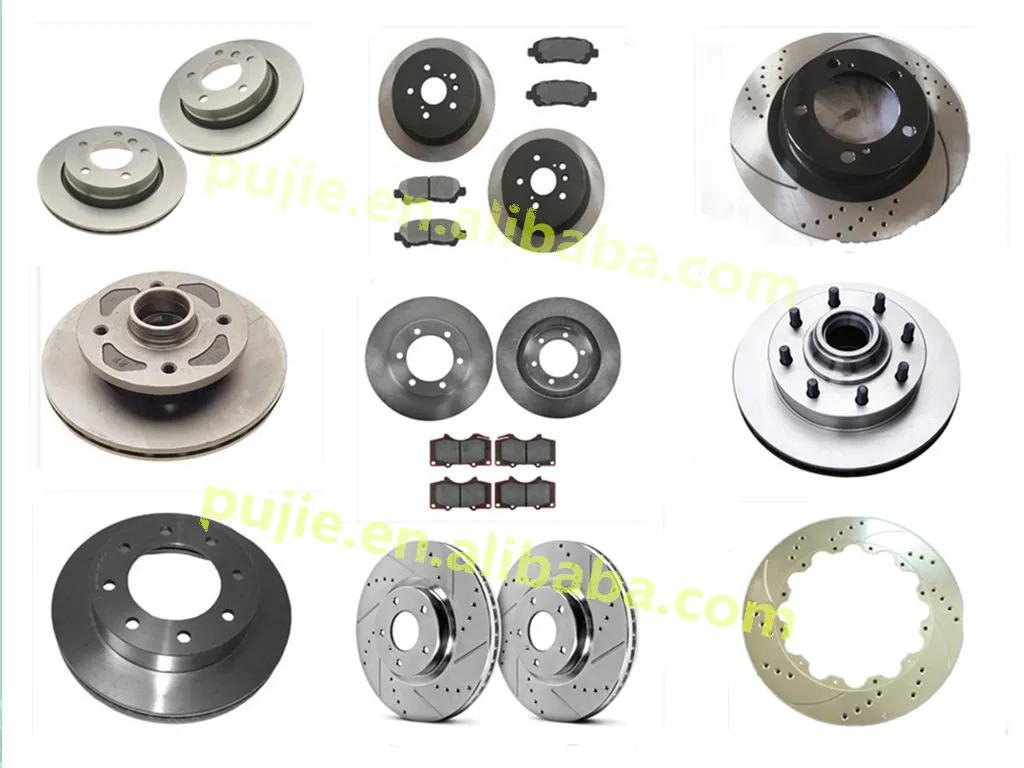 Accept customized casting parts brake disc and brake drum