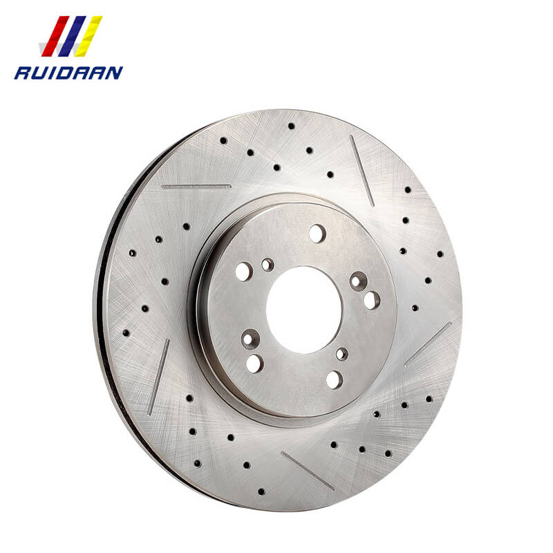 Performance rotor carbon ceramic rear disc brake discs