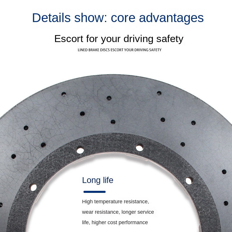 New Carbon Ceramic Brake Discs, Size 355/370/380/390/405/410/420/440, Suitable for All Vehicle Models