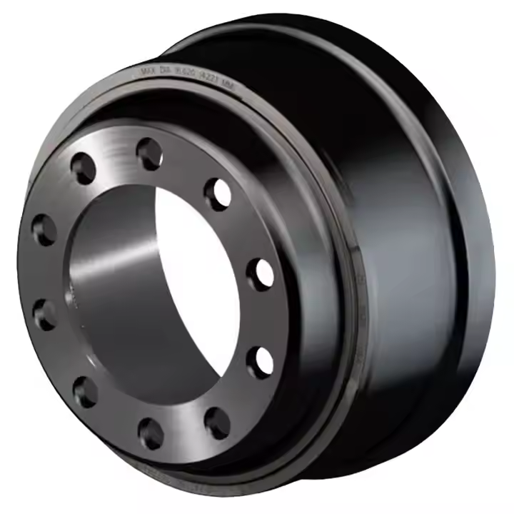 Commercial Truck Brake Drum - Precision-Machined For Smooth Operation, Heavy Duty Cast Iron Construction Brake Drum Manufacturer
