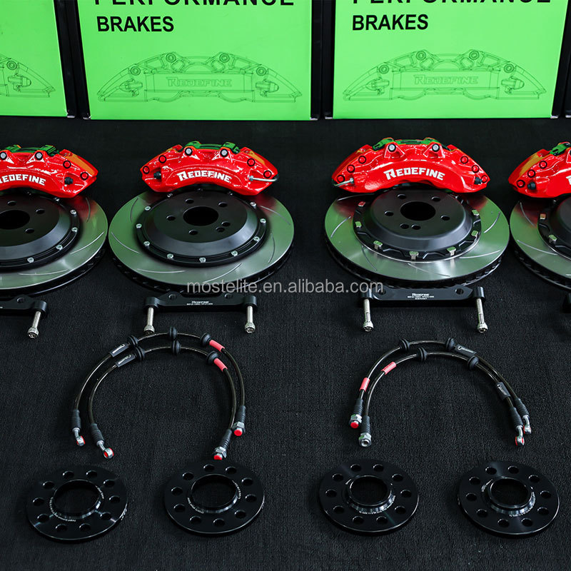 Anti-Deformation 18 Inch Wheel 355mm Disc Brake Rotor 2 Piece Brake Rotor for Ford Land Rover Bmw Audi Mercedes Benz Lexus