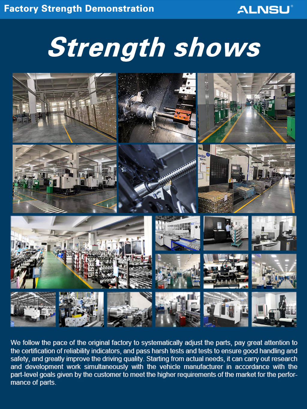 Inner components manufacturing