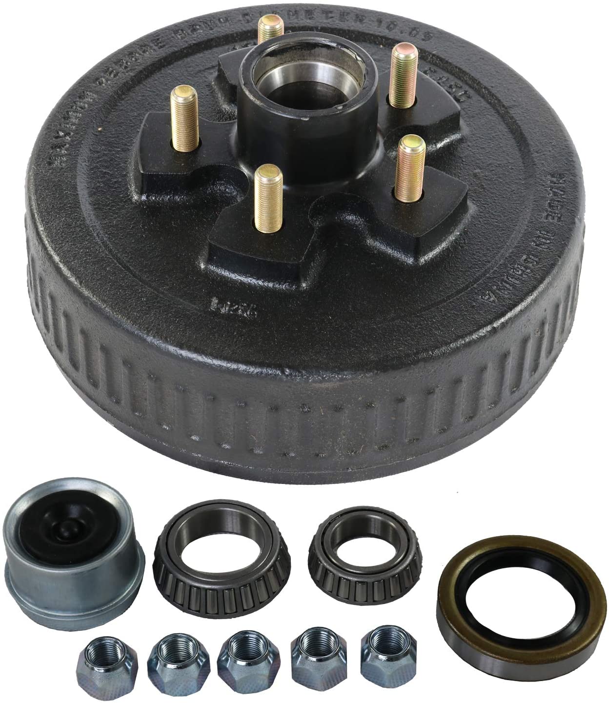 Factory OEM 3500lb 5 Bolts Trailer Brake Drum 94545-5 10" Electric Trailer Brake Drum
