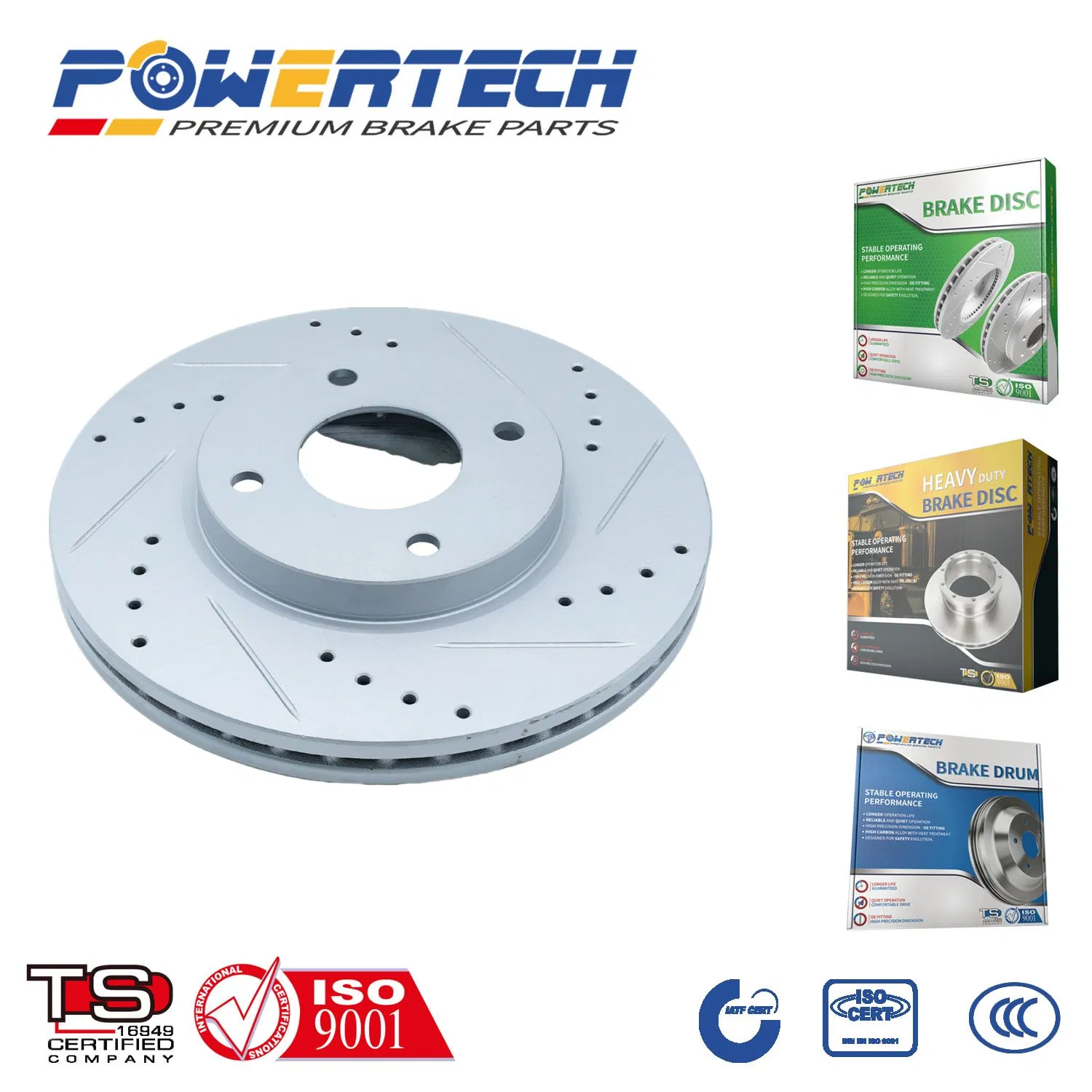 Factory Direct Ventilated Brake Rotor for Benz, OE Quality