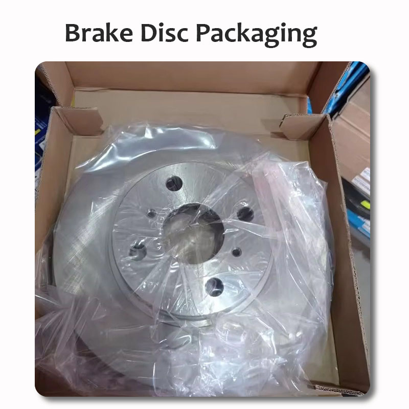 Wholesale Customized Plain Solid Vented Ventilated Slotted Drilled Ceramic Cast Iron Composite Brake Disc for Toyota