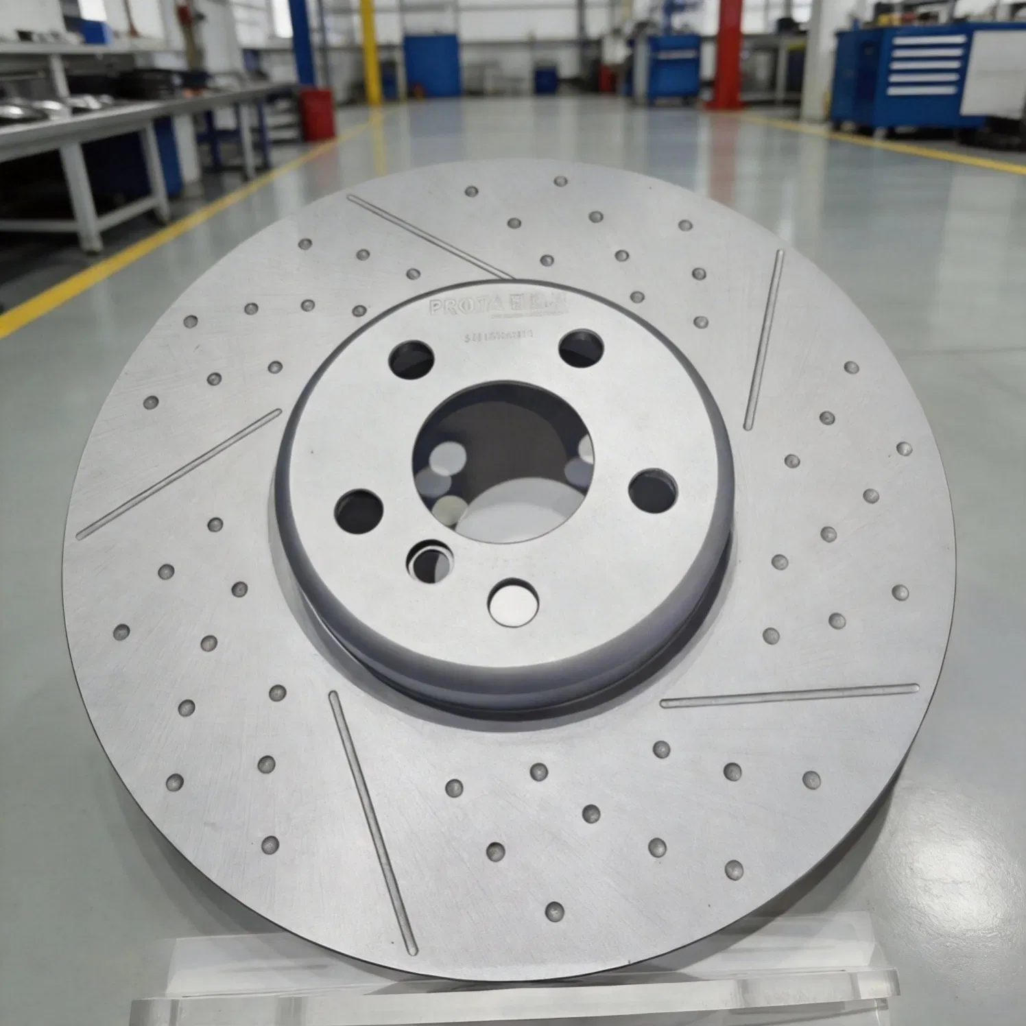 Standard Brake Rotor 34116860911 for Rear Axle with Solid Disc Construction for Light Duty Applications