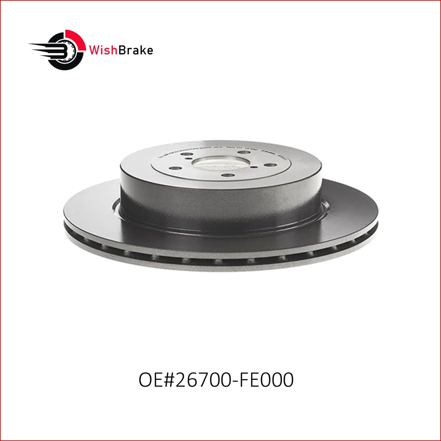 Premium PCD100 316mm Drilled Brake Disc Rotor for Subaru Wrx Sti