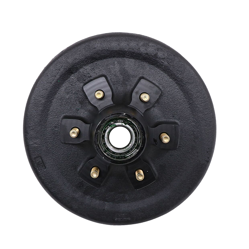 Agricultural Trailer Parts 5200lns/6000lbs 6 Lugs Brake Drum Cast Iron 12" Electric Brake Drum