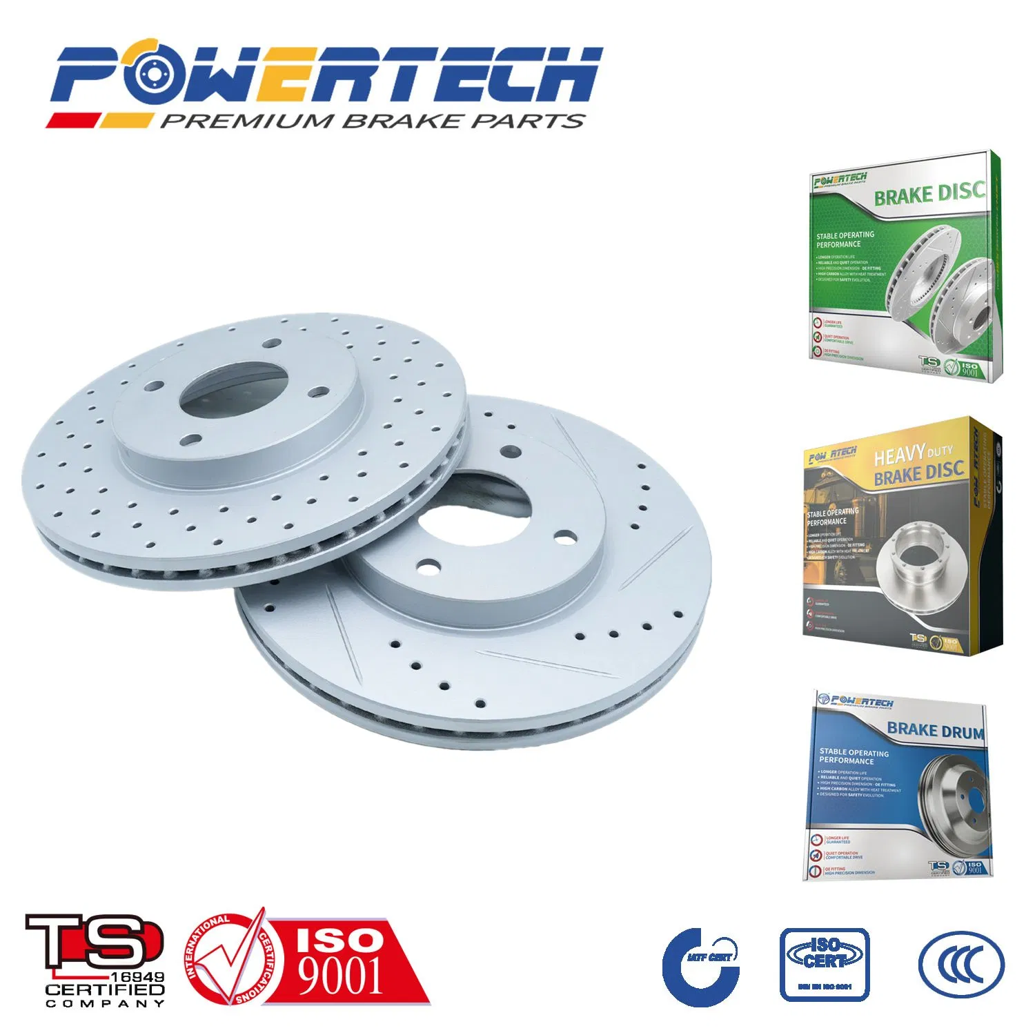 Factory Direct Ventilated Brake Rotor for Benz, OE Quality
