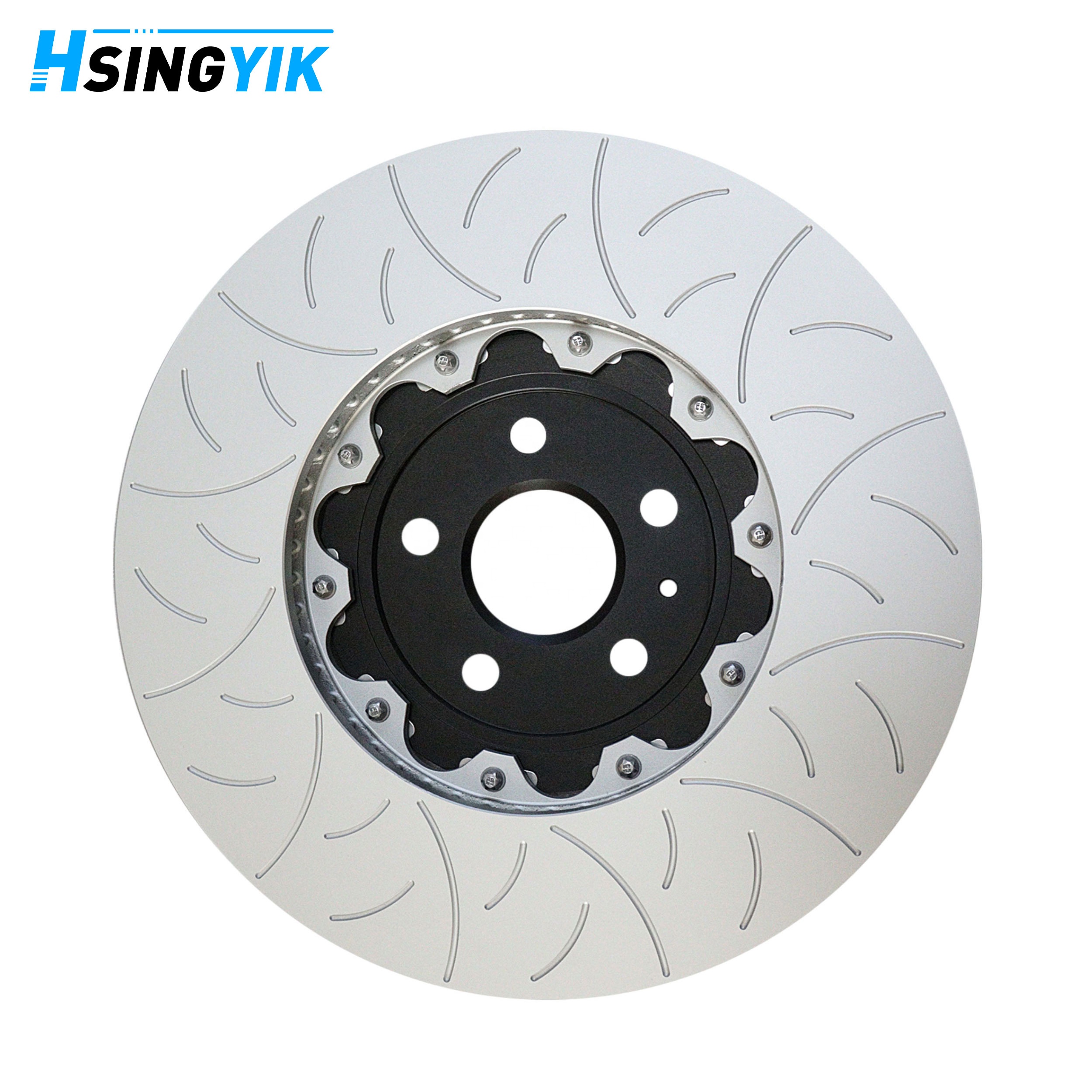 Self Design 2 Piece Aluminum 6061 Front 390mm 36mm OE 84271643 Full Floating Brake Disc for Chevrolet Camaro ZL1 for
