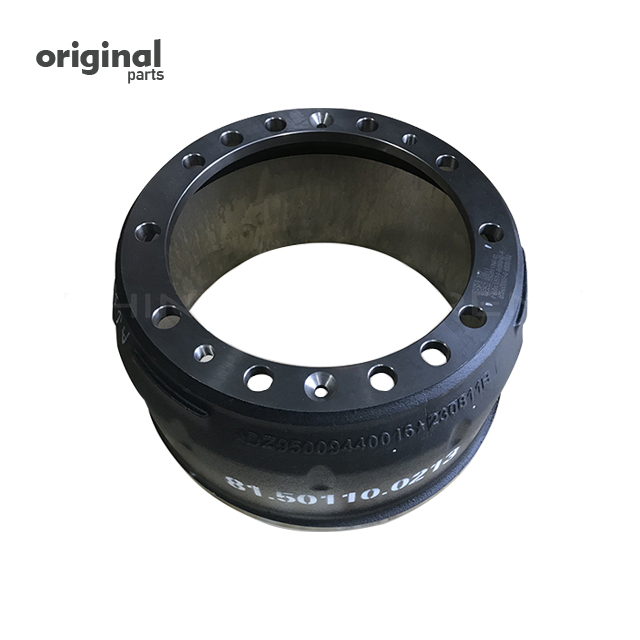Original Brake Truck Parts for Shacman Truck 81.50110.0213 Brake Hub Front Brake Drum Assy