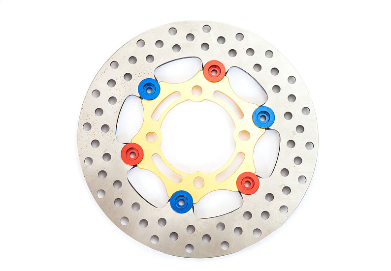 Motorcycle Brake Disc Detail