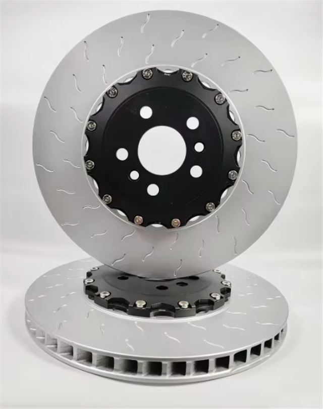 2 Piece Brake Disc Car s Rotor 34112282804 Front for 5 (E39) 1995-2003