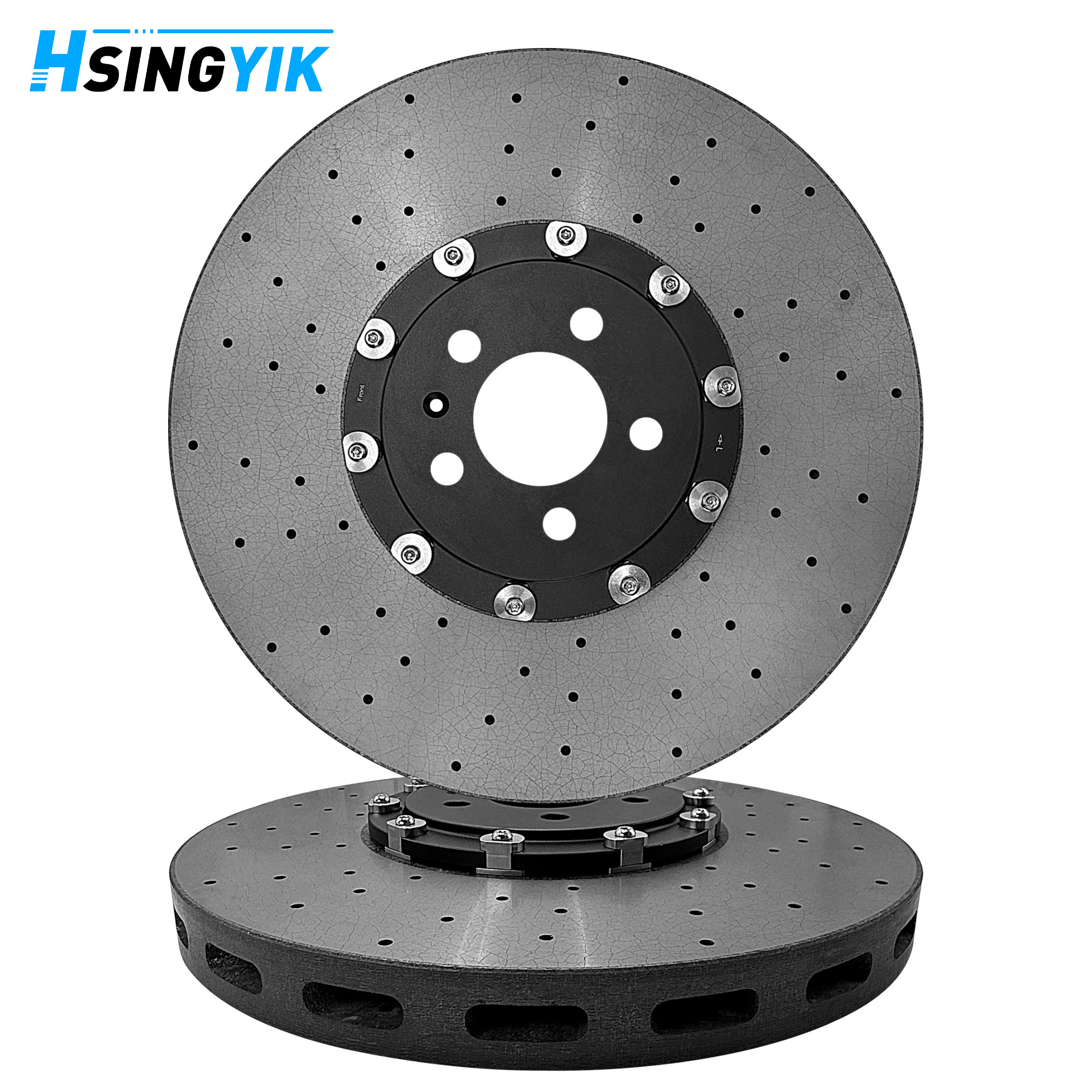 OEM 4K0615301S Front 420mm40mm Carbon Ceramic Brake Disc Rotors for Audi