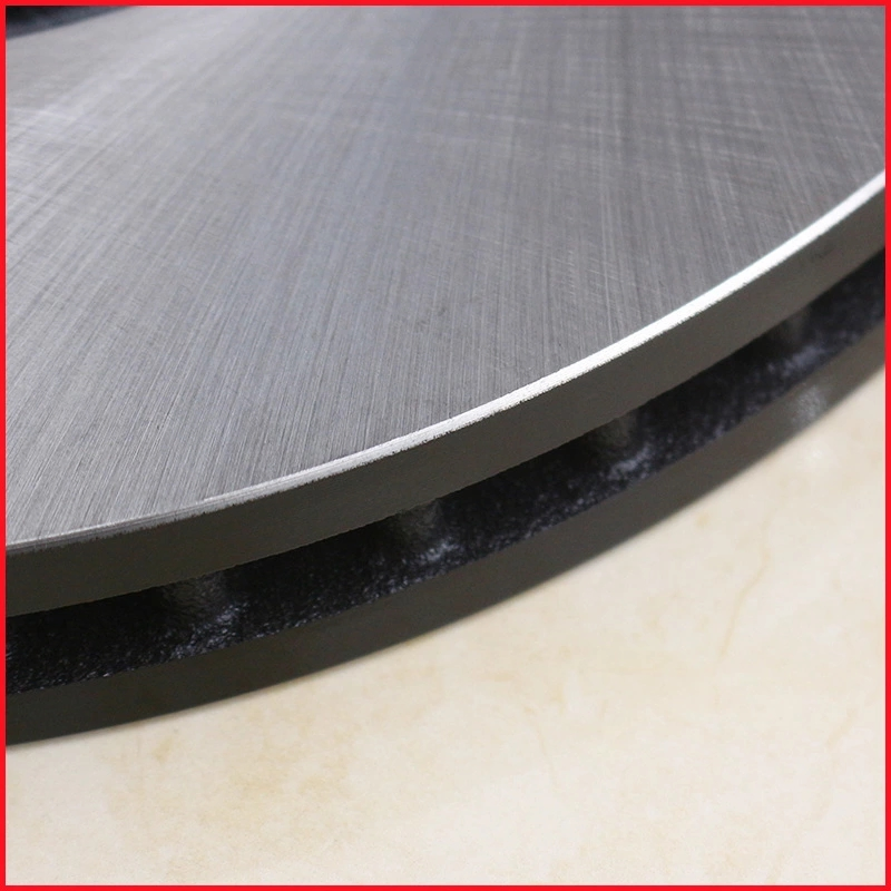 Frontech Factory OE Ventilated Striped Brake Rotors for KIA