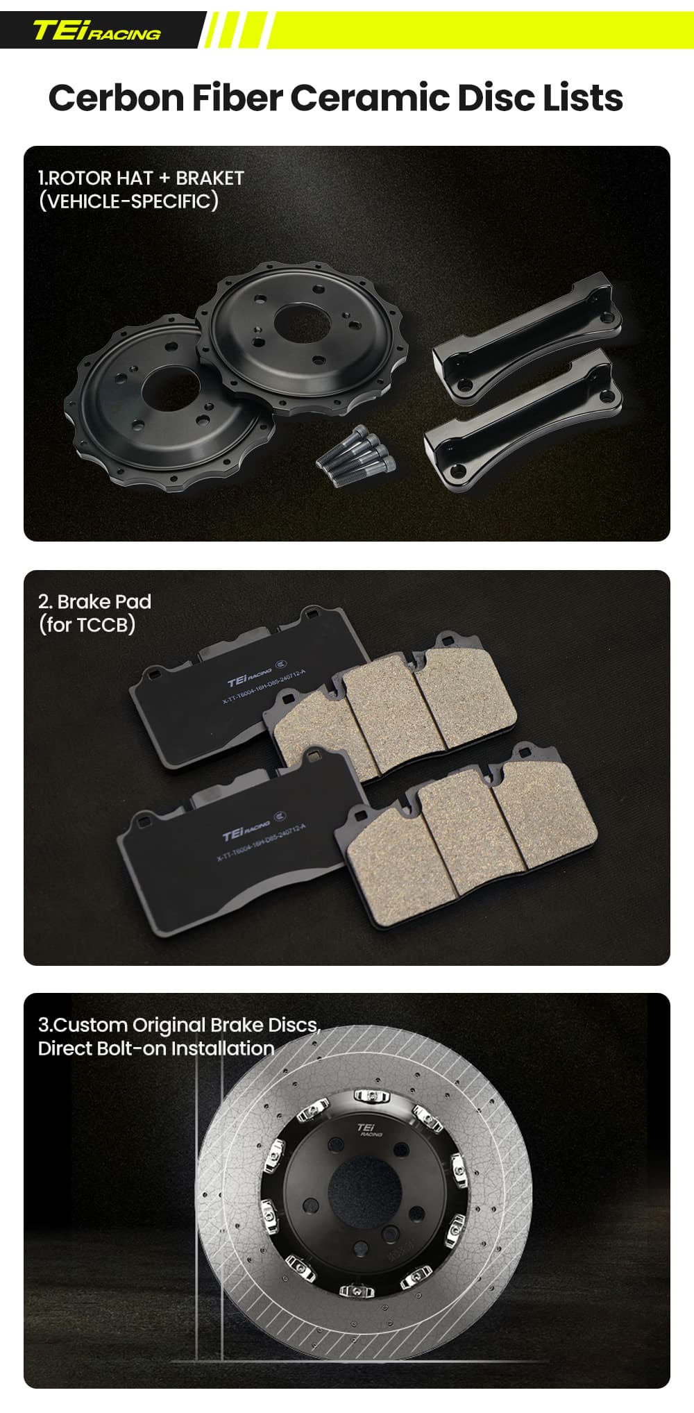TEI Carbon-Ceramic Brake Disc Details 7