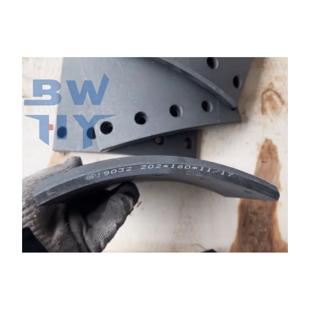Factory Best-Seller: High-Quality 10-Hole Drum Brake Shoes For Trucks Model 19032 (202*108*11/17)