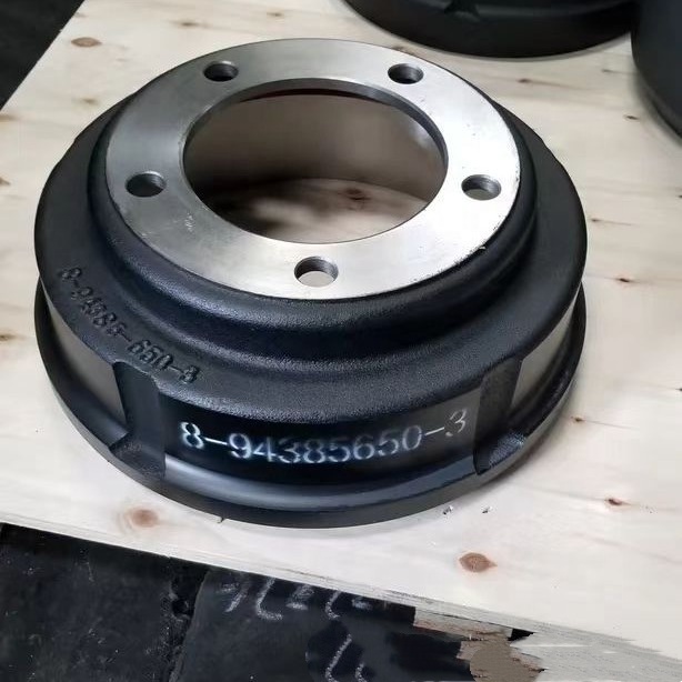 Construction Machinery Parts 100P600PKV100KV600 KV100KV600 Front Brake Drum Rear Brake Drum Brake Drum for Isuzu