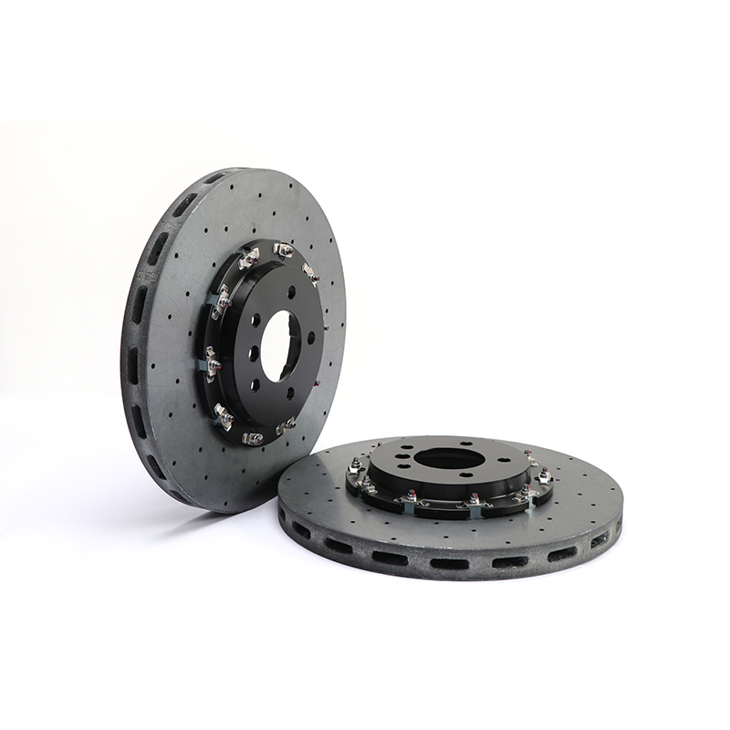 Auto Brake Disc Carbon Fiber Ceramic Brake Disc Rotors Racing 355MM-440MM*32MM for Subaru Dodge BMW Ford Mitsubishi
