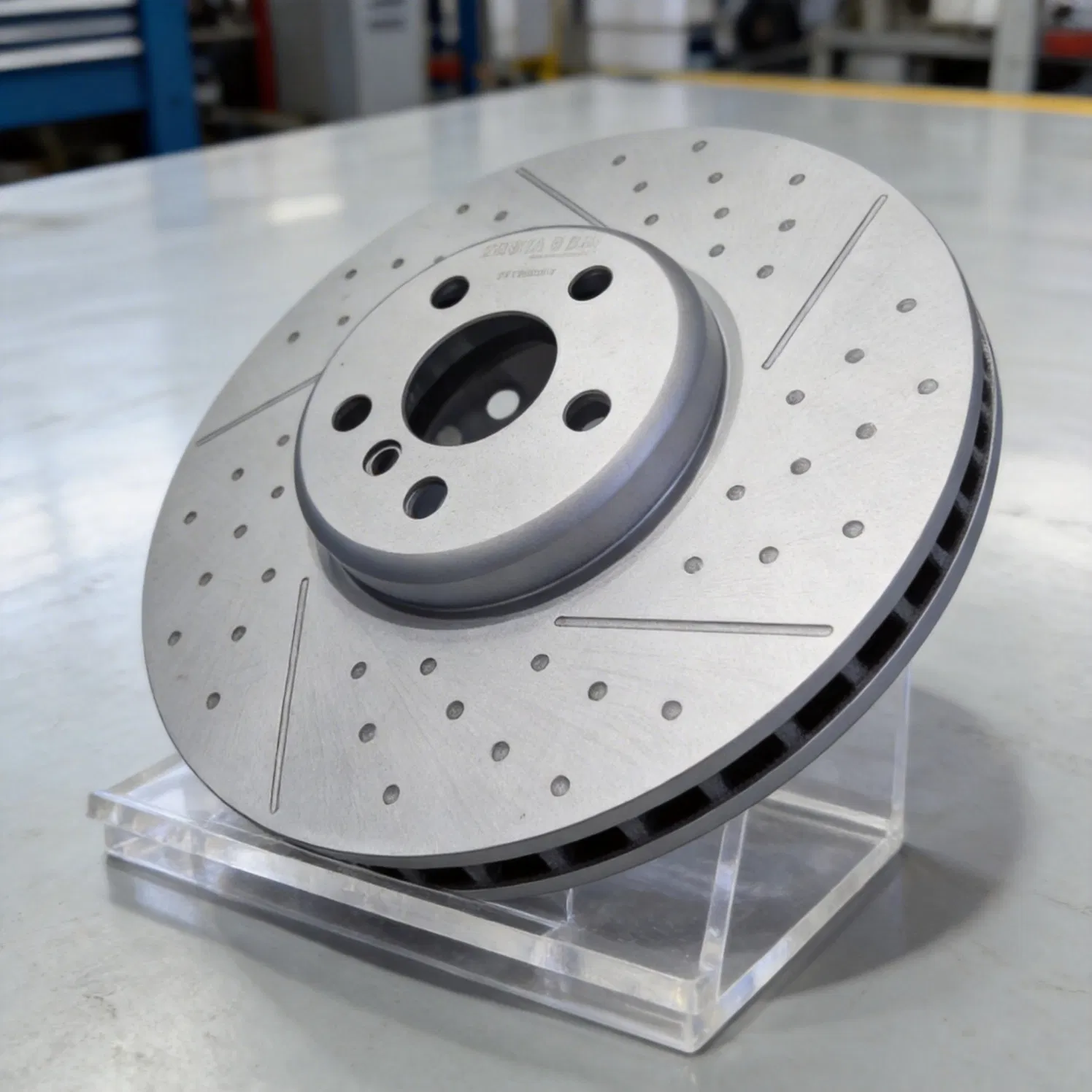 Standard Brake Rotor 34116860911 for Rear Axle with Solid Disc Construction for Light Duty Applications