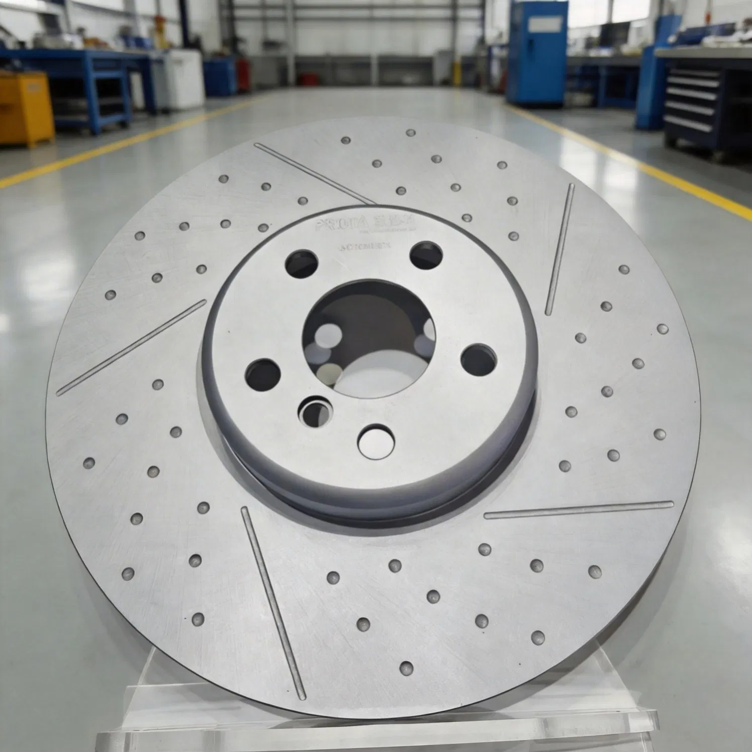 Standard Brake Rotor 34116860911 for Rear Axle with Solid Disc Construction for Light Duty Applications