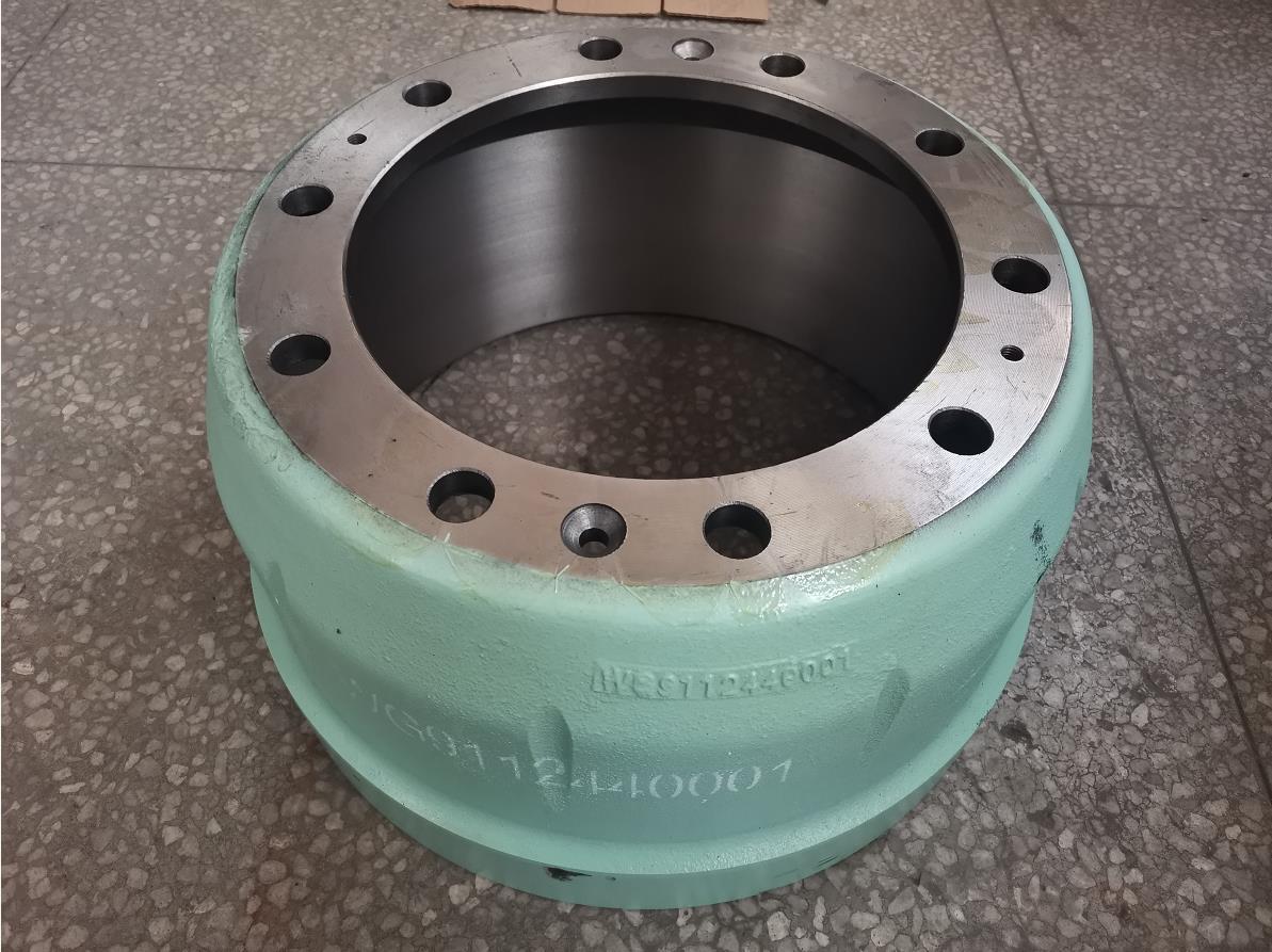 WG9112440001 Sinotruk Dump Howo 08 STR Truck Parts Front Brake Drum