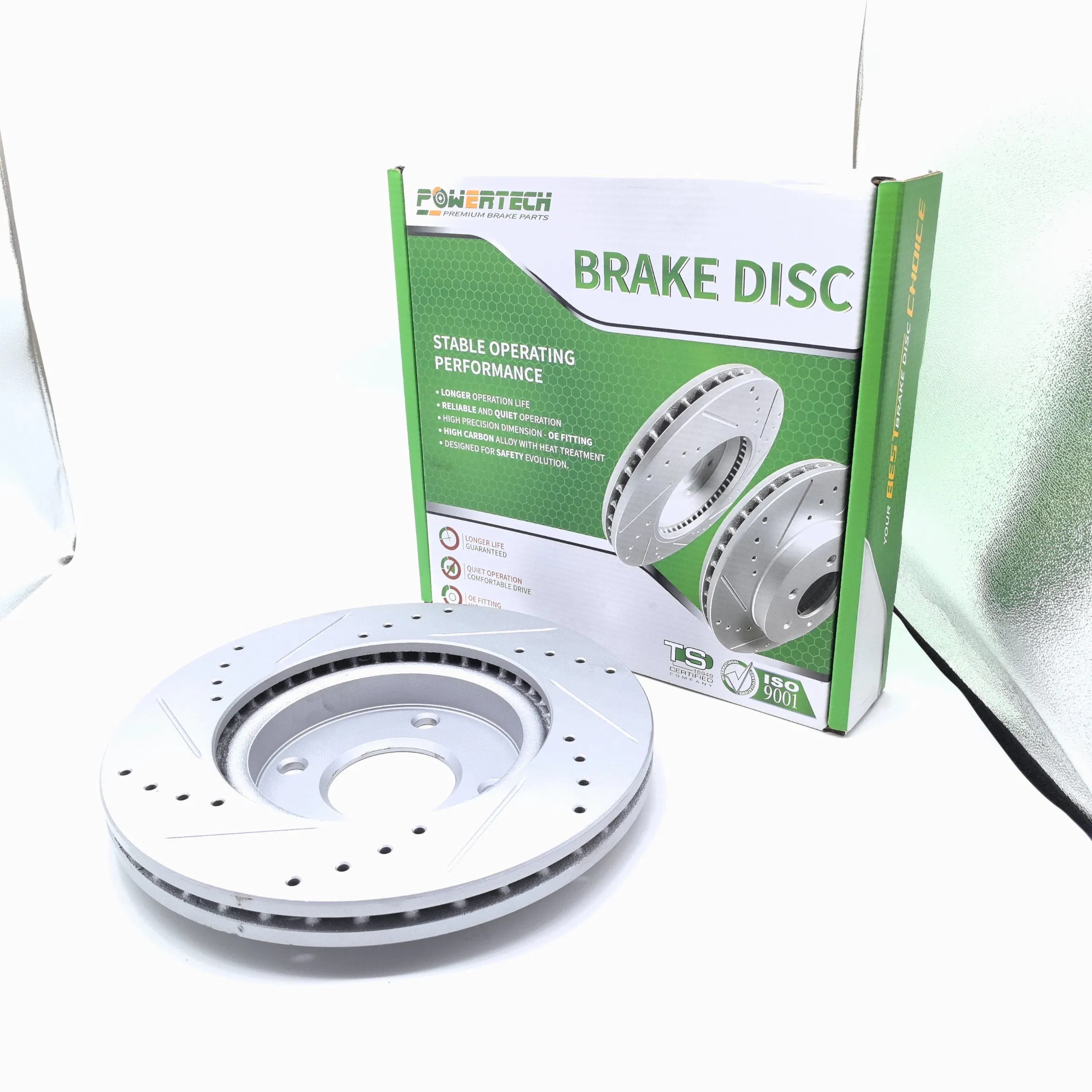 Factory Direct Ventilated Brake Rotor for Benz, OE Quality