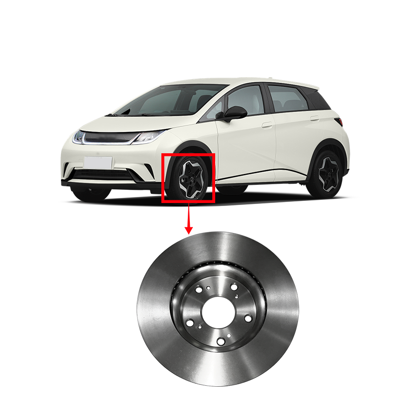 BYD Dolphin EA1 Front Brake Disc Rotor Carbon Ceramic New OE 13423465 00 ECE R90 Certified Direct Replacement 1 Year Warranty