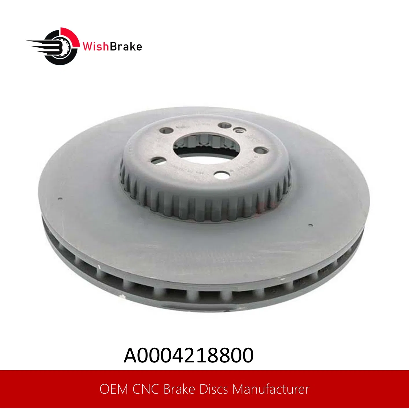 A0004218800 Brake Discs and Rotors - Lightweight with Drilled and Slotted Design