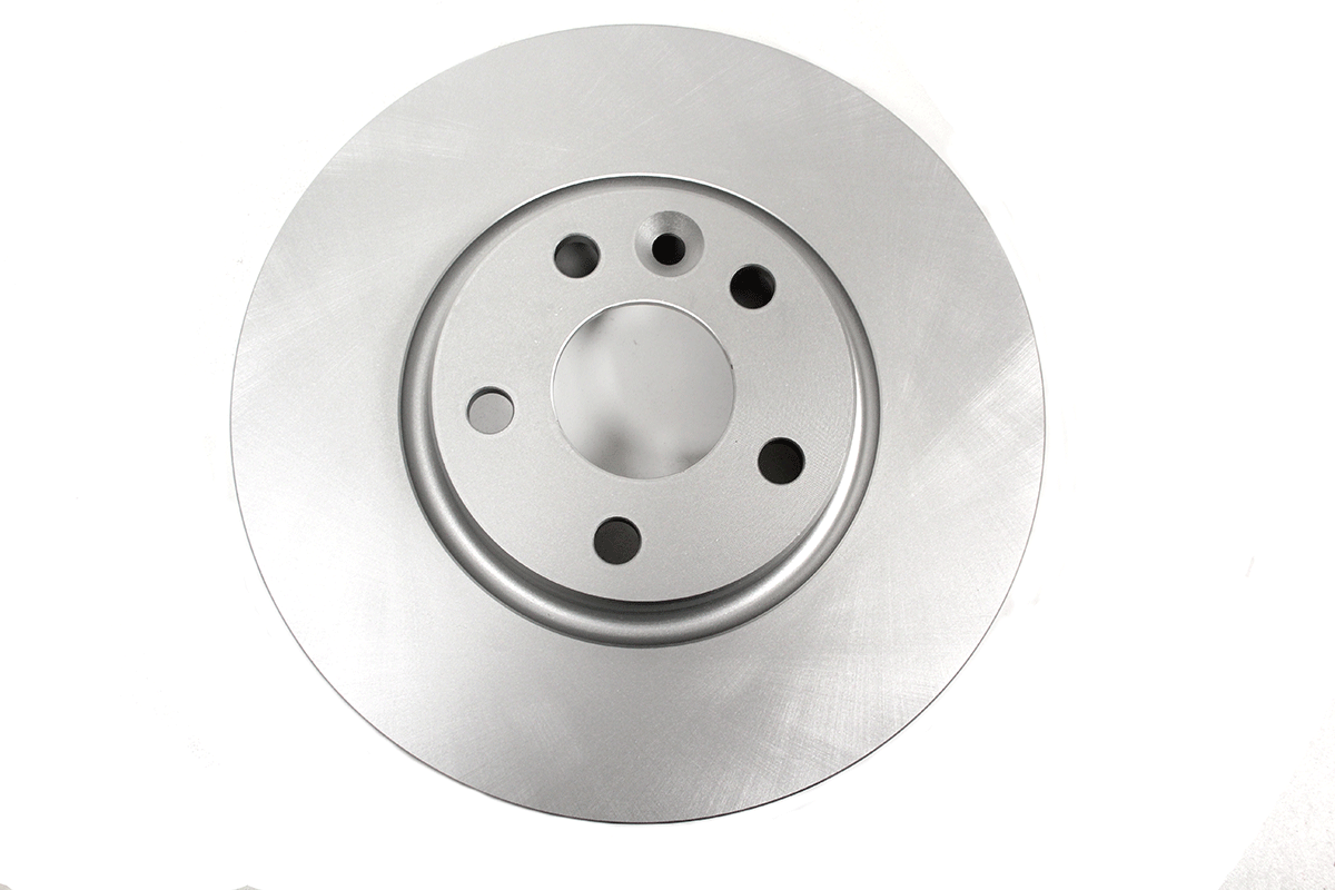 Pair of Front Brake Disc Geomet Coated SUITABLE FOR LAND ROVER