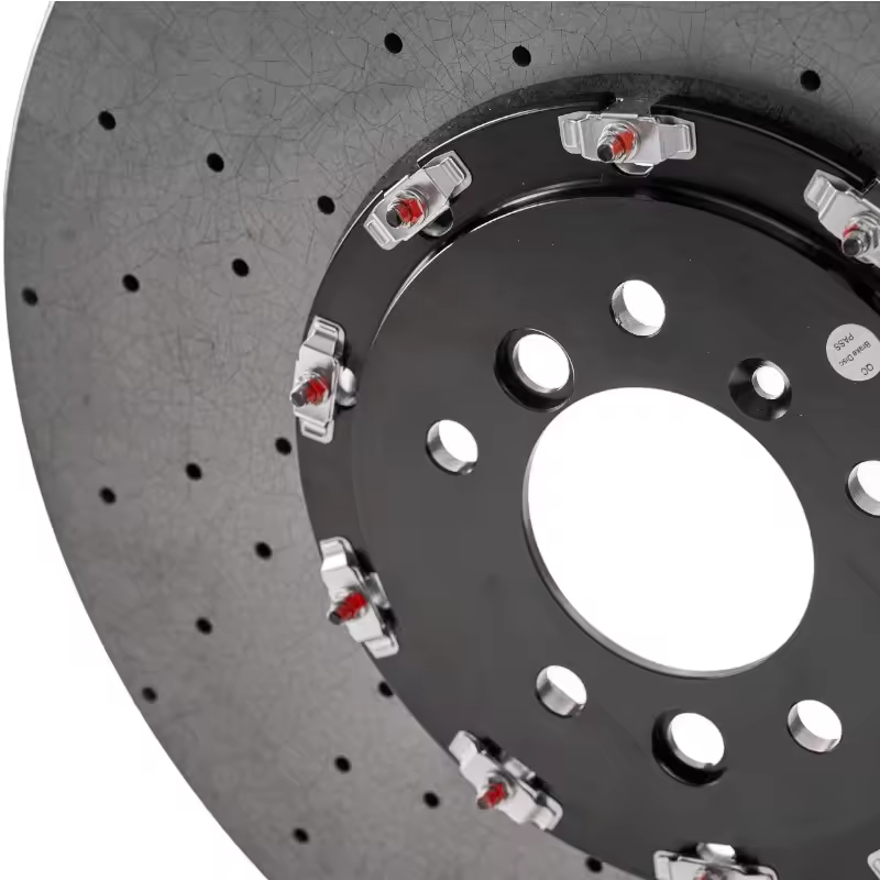 Auto Brake Disc Carbon Fiber Ceramic Brake Disc Rotors Racing 355MM-440MM*32MM for Subaru Dodge BMW Ford Mitsubishi