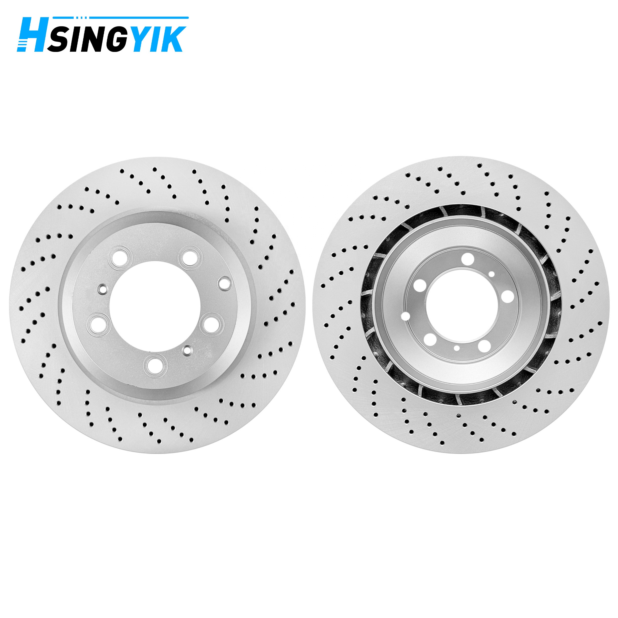 Hsingyik Auto Parts Solid Vented Geomet Brake Rotor Brake Disc for Audi E-Tron Gt Saloon Gt Porsche Cayenne Taycan 9Y0615601B