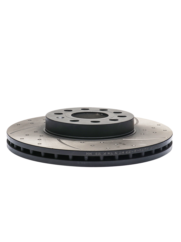 Noiseless Resolve Brake Shaking Auto Disc Brake System Coating Geomet Floating Car Disc Brake Rotor for Wartburg1.3 312 353