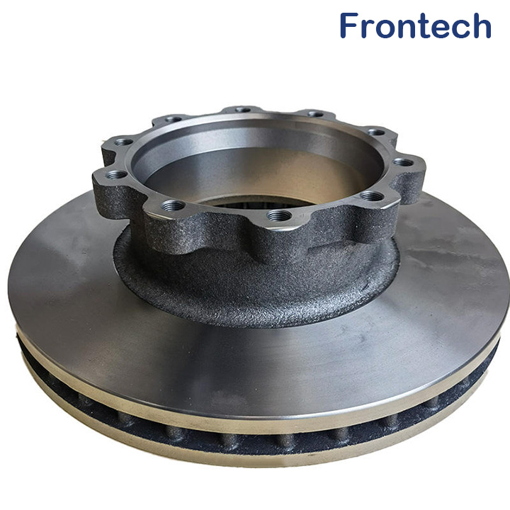 OEM Wholesale Geomet Coated Anti-Rust Truck Bus Brake Rotor OE 1386686 for Scania 4-Series G P R Trucks