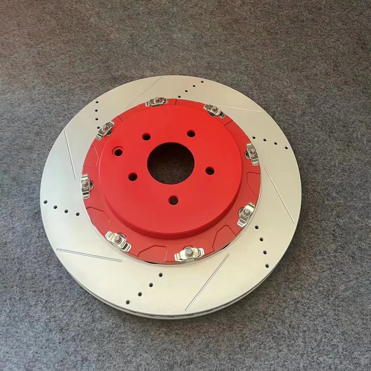 Excellent Performance Floating Brake Discs Brake Rotors Ventilated Drilled and Slotted for Jaguar