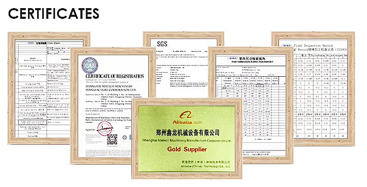 Certification document