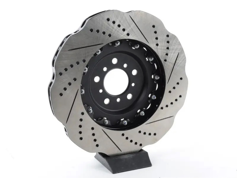 Light Weight Floating Brake Discs Brake Rotors Ventilated Drilled and Slotted for Toyota and Lexus Discount