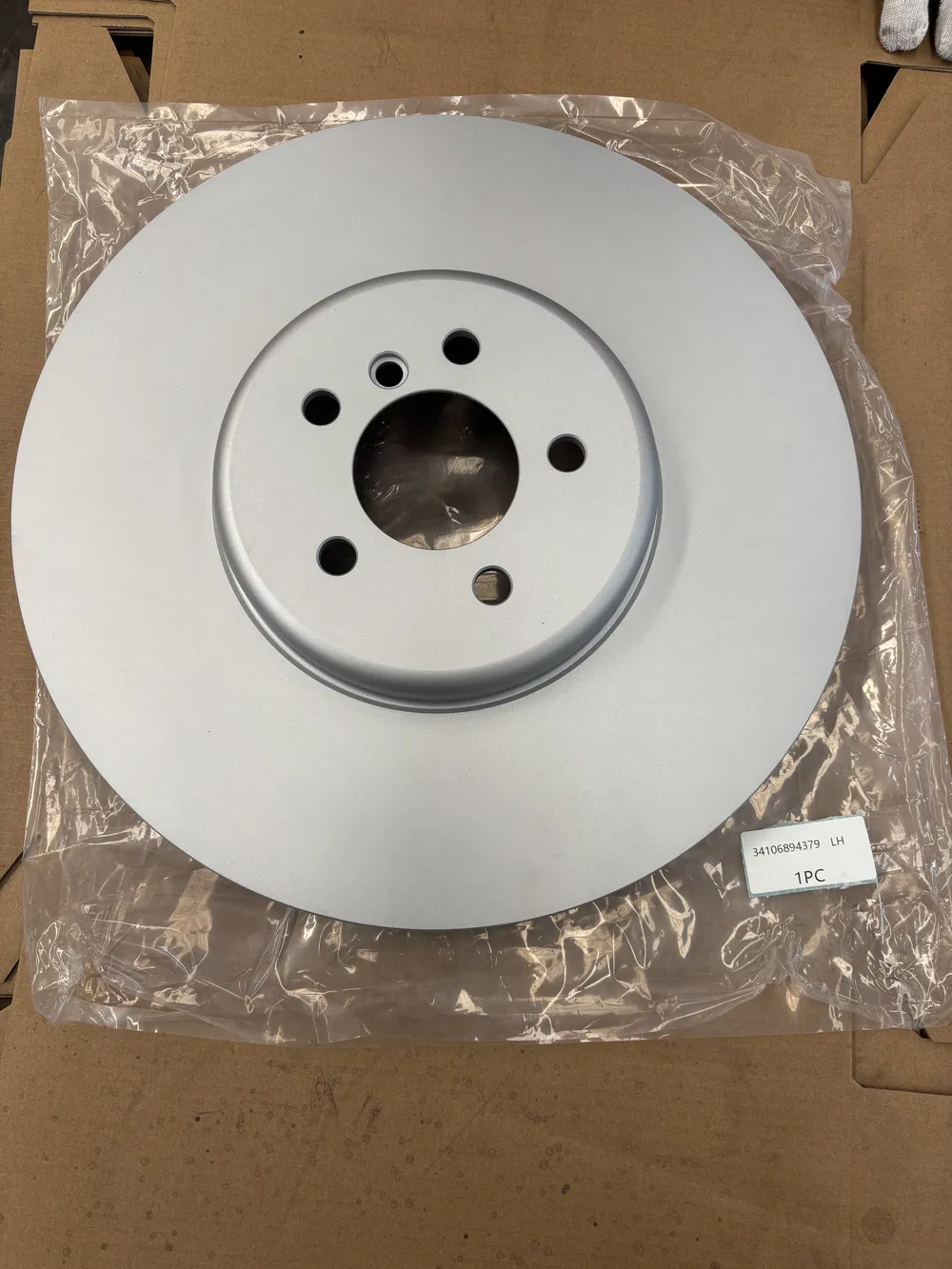 OE 34106894379 Auto Drilled Slotted Coated Vented Brake Disc Rotor for Senova X25 Peugeot 208